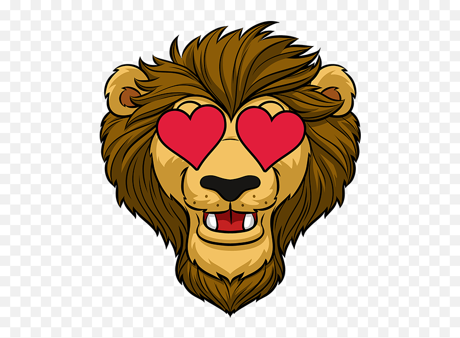 Downloads - Heart Eyes Animal Emoji,Heart Eyes Emoji