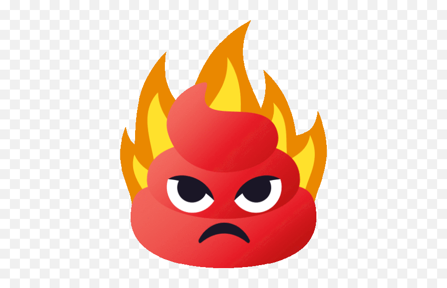 Flaming Pile Of Poo Gif - Animated Flaming Poop Emoji,Burning Man Emoji