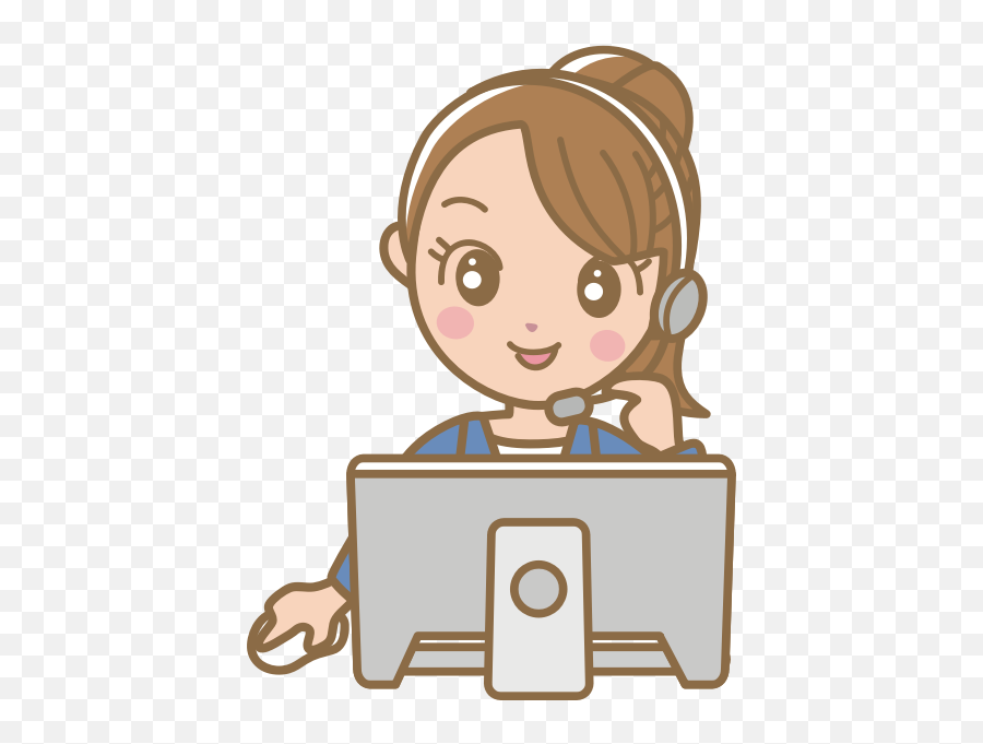 Female Call Centre Worker Vector Image Free Svg - Call Center Agent Clipart Emoji,Education Emoji Vector -shutterstock -istockphoto -gettyimages