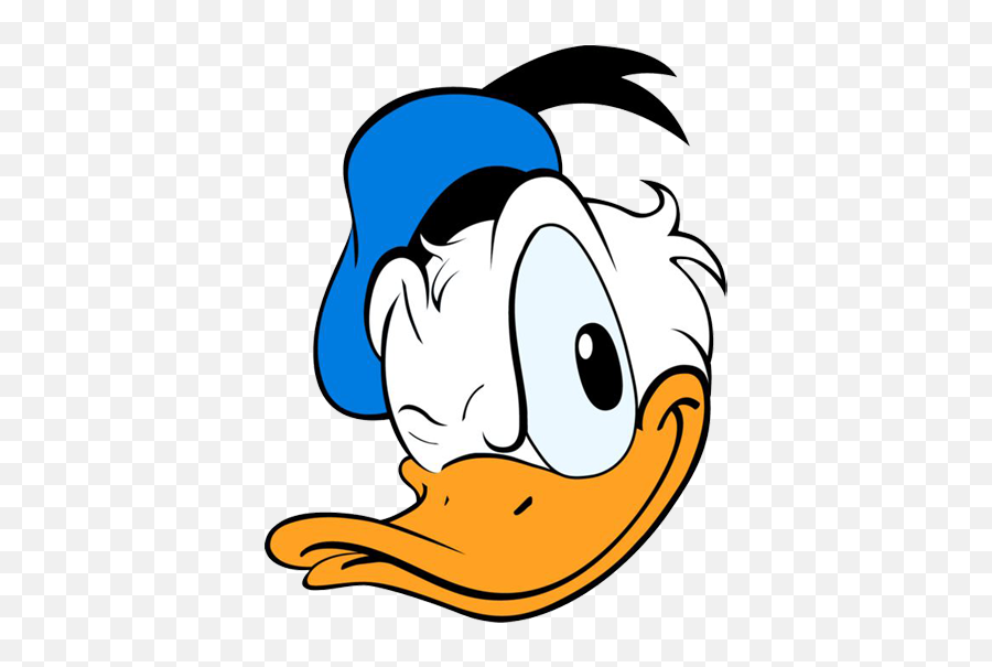 Donald Duck Disney Duck Emoji,Donald Duck Emotion Face