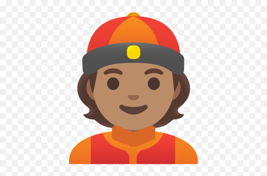 Medium Skin Tone - Google Emoji,Emoji With Cap
