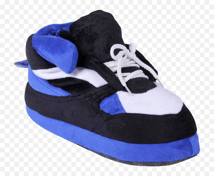 Happyfeet Sneaker Slippers - Blue Black And White Small Emoji,Black Guy White Girl Love Emojis Free