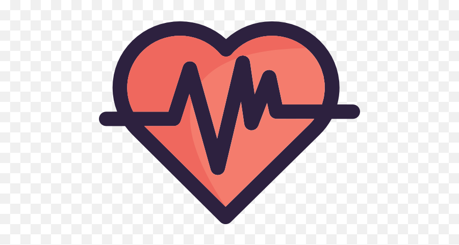 Heart Electrocardiogram Healthcare And Medical Cardiogram Emoji,Healthcare Symbol Emoji