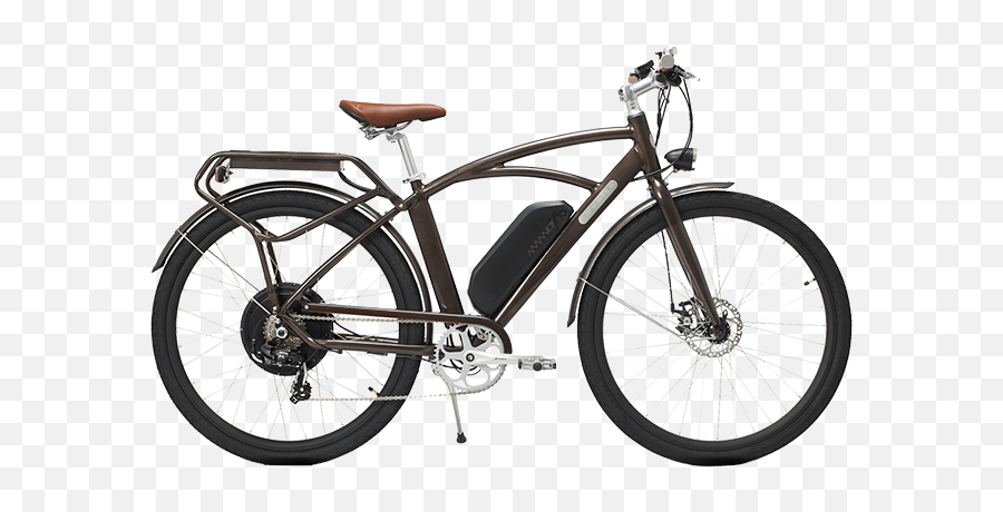 Mzzk Electric Trekking Bike Model Comet With 500w Motor Shimano 7 - Speed Powerful Ebike With 48v 13ah Lithium Battery Emoji,Emotion Bike Battery 48v