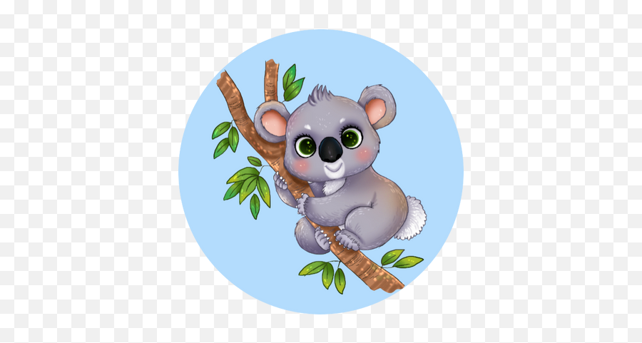 Roundcircular Shaped Patches The Sugar Patch Emoji,Koala Emoji