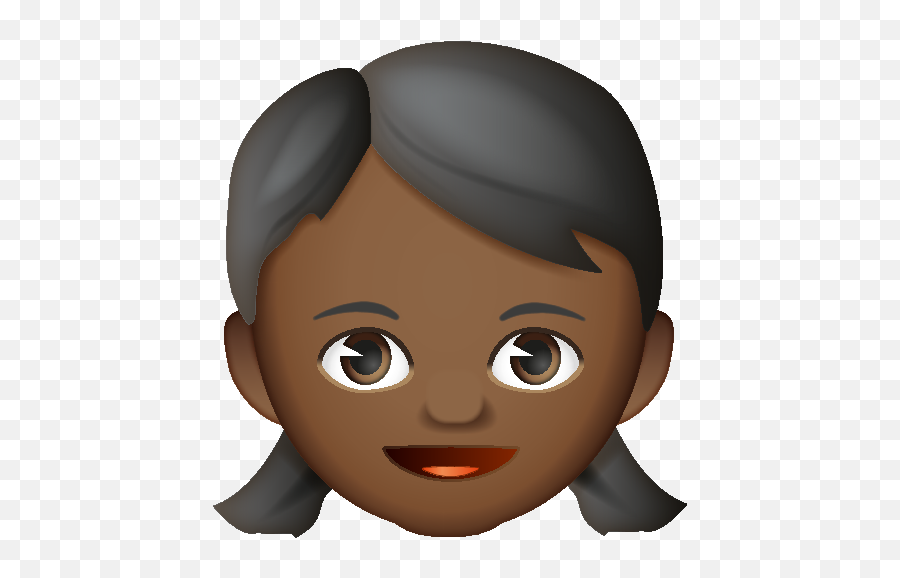 Emoji U2013 The Official Brand Girl Variation Black Fitz 5 - Black Angel Emoji,Black Girl Emoji