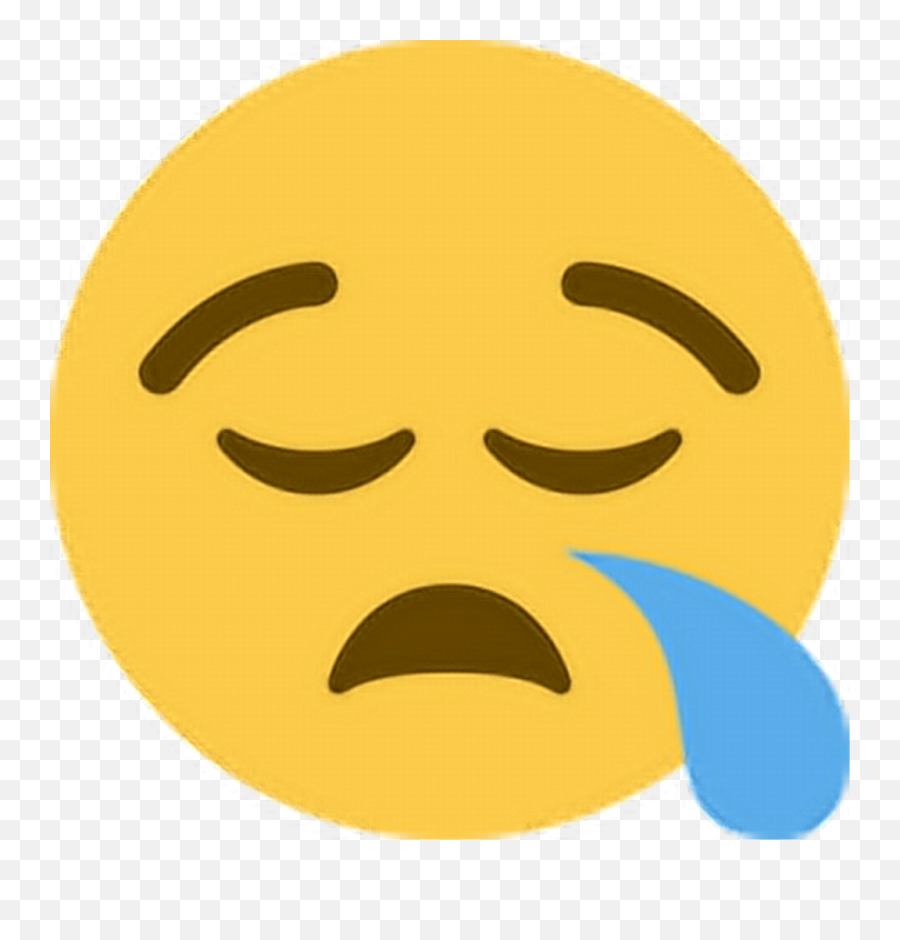 Frown Emoji Png - Tsk Frown Unhappy Sad Upset Emoji Sleepy Face Emoji,Annoyed Emoji