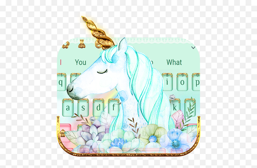 Download Rainbow Unicorn Colourful Keyboard On Pc U0026 Mac With - Unicorn Emoji,Unicorn Emojis For Android