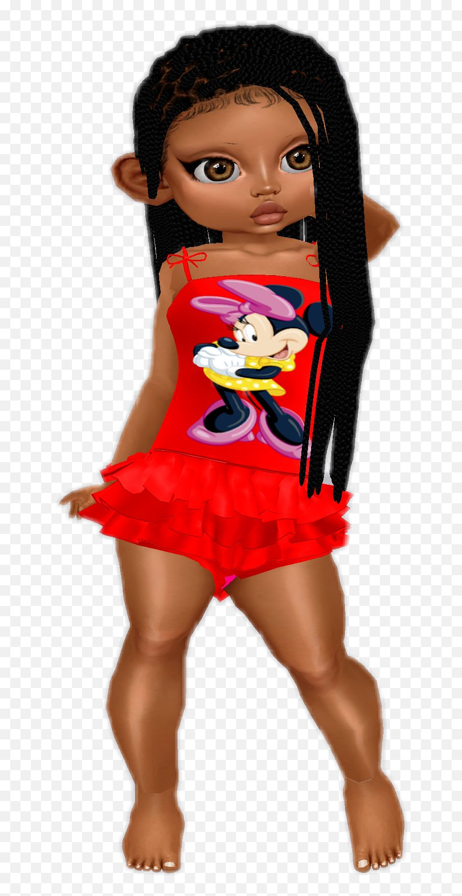 Imvu Minnie Swim Mouse Suit Sticker By Princess - Imvu Girl Swimming Suit Stickers Emoji,Imvu Emojis