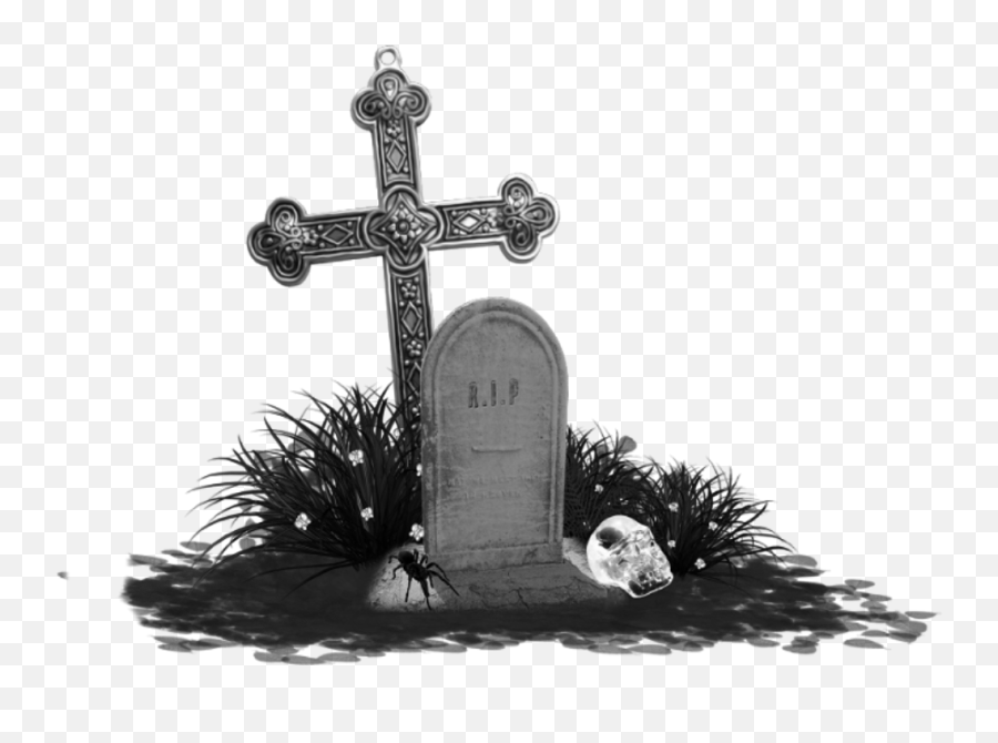 Cemetery Sticker By R Dayberry - Christian Cross Emoji,Cemetery Emoji