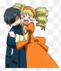 Kuroshitsuji - Hug Emoji,Anime Hug Emoji