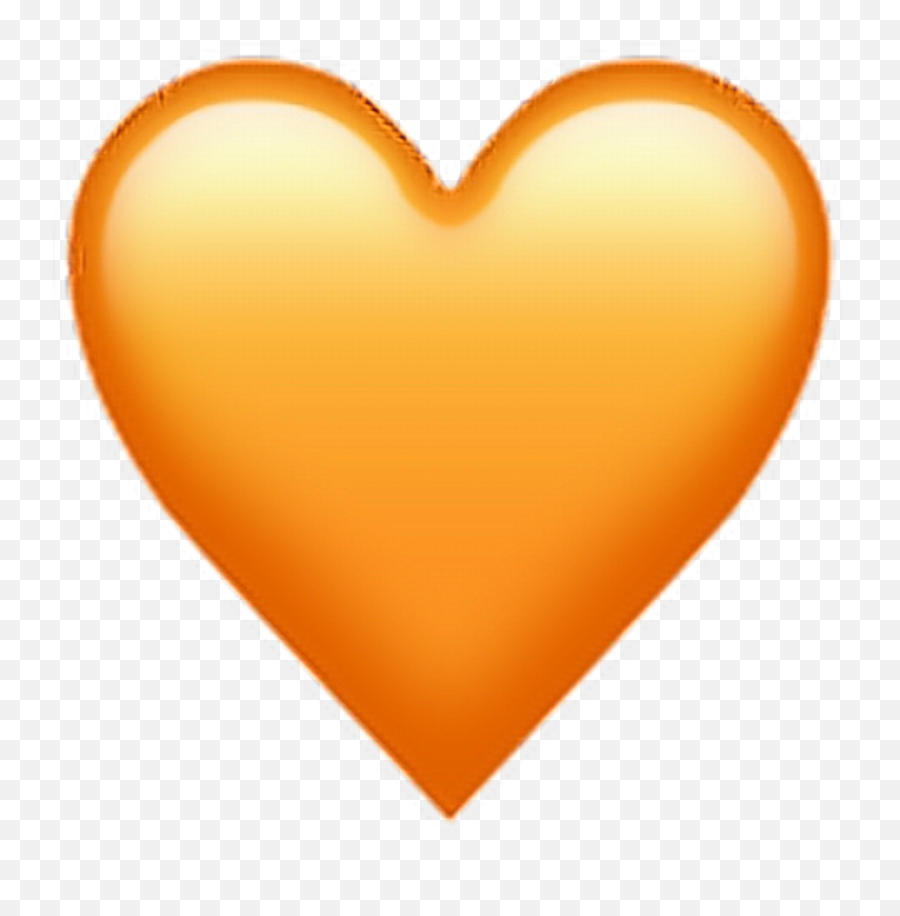 Emoji Heart Vector Graphics Clip Art Image - Naranja Orange Heart Emoji Transparent,Weights Emoji
