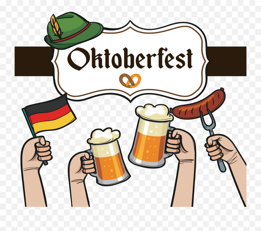 Beer Clip Art Celebrate - Oktoberfest Emoji,Oktoberfest Emojis