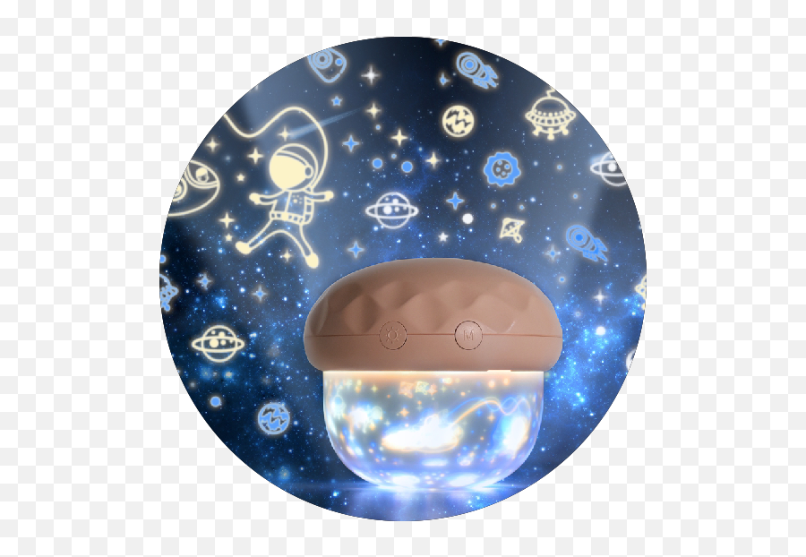Star Sky Ocean Wave Baby Night Light Projector Lamp For Kids - Projectie Lamp Emoji,Emotion Projection