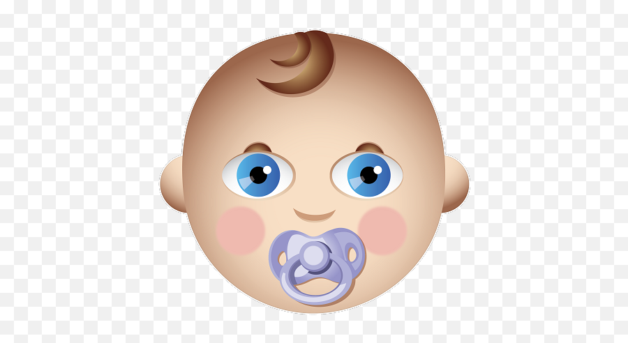 Little Baby Blue Eyes Emoji Sticker Get Your Favorite Emoji - Cousin Emoji,Eyes Emoji