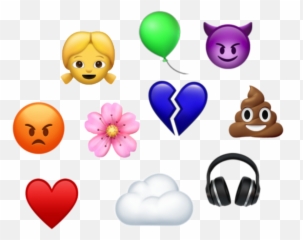 Emotions Emoji Emojisticker Sticker By Melizabethhf - Happy,Emoji Caca