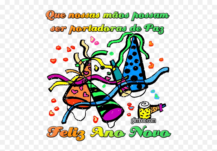 Feliz Ano Novo - Party Favors Clipart Transparent Emoji,Mensagem Ano Novo Whatsapp Emoticon