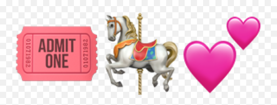 Carousel Sticker - Horse Supplies Emoji,Carousel Emoji