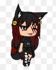 Kawaii Cute Drawings Apps - Girl Wolf Gacha Life Png Emoji,365bocetos Emojis Snapchat