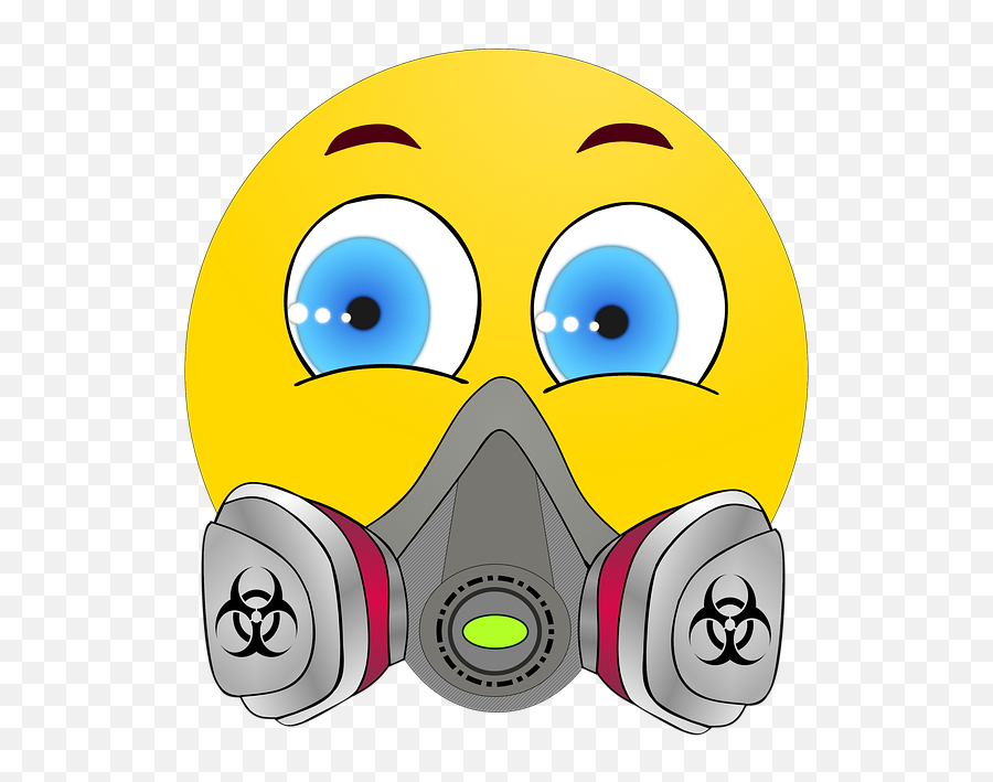 Respiratory Mask Color Gas - Gas Mask Emoji,Transparent Gas Emojis Png