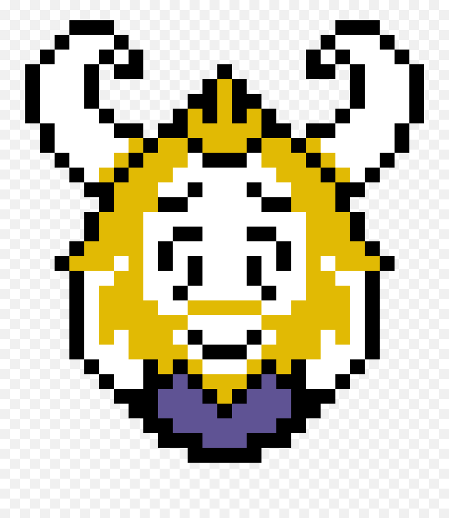 Pixel Art Gallery - Asgore Undertale Pixel Emoji,Dog Emoticon Bye