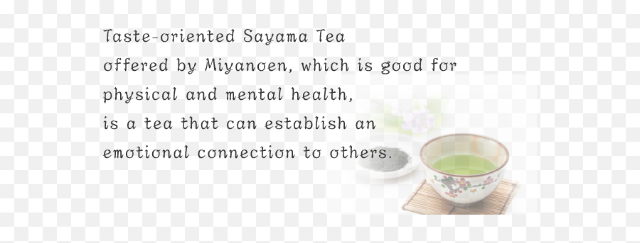 Taste - Oriented Sayama Tea Miyanoen Serveware Emoji,Emotions Of Saitama