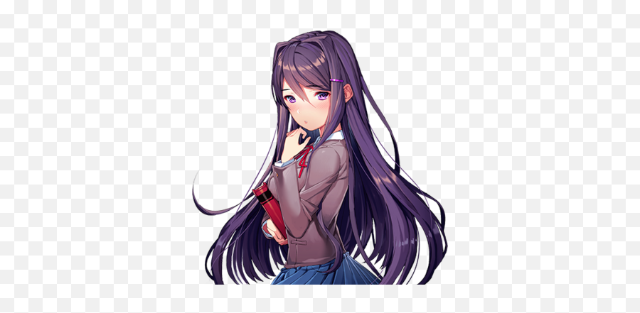 What Are Some Tv Or Movie Characters With Purple Hair - Quora Doki Doki Yuri Ddlc Emoji,Anime Hair Color Emotion