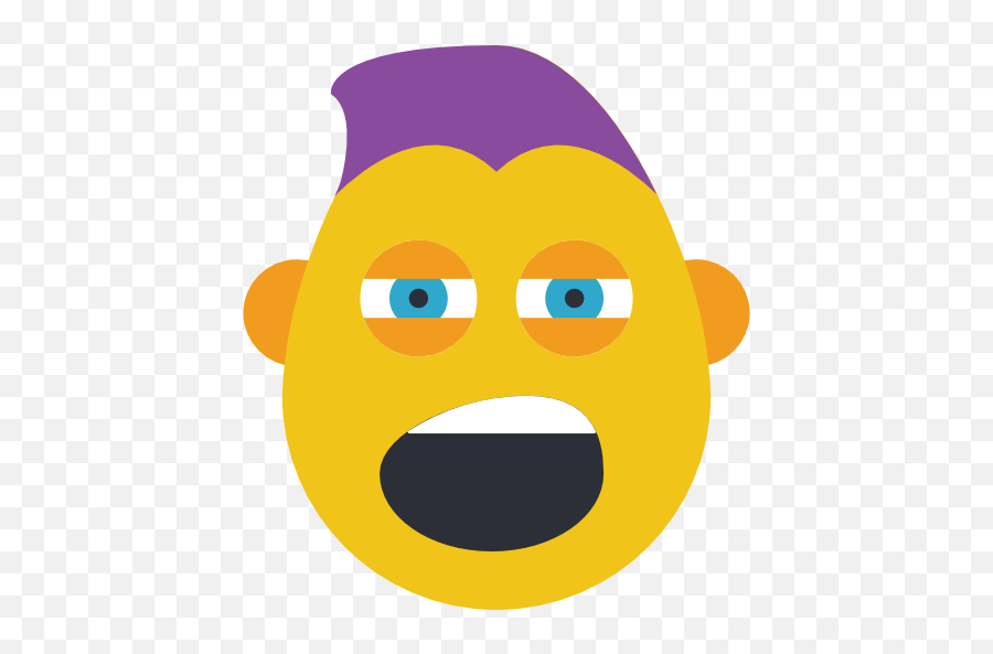 Free Icon - Squint Emoji,Shouting Happy Emoticon