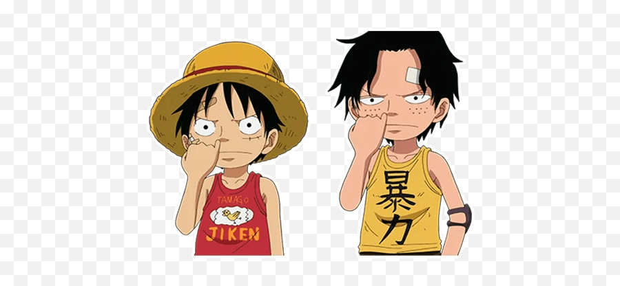 11 Anime Memes Stickers Telegram - Factory Memes One Piece Anime Question Emoji,Kakao Emoticons Momo