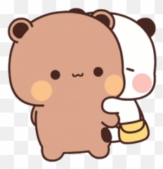 Peach Goma Gif Peach Goma Discover - Bear Panda Peach And Goma Emoji,Pokemon Emoji Sparkle Eyes Gif