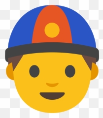 Emoji U1f472 - Emoji Rey,Pi Emoticon 128x128