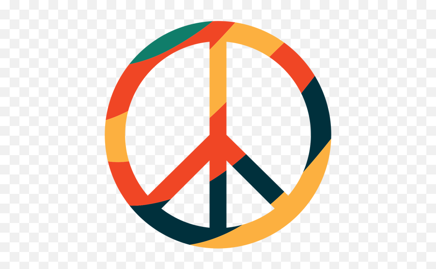 Colorful Peace Symbol Flat Transparent - Language Emoji,Free Png Peace Sign Emoticon