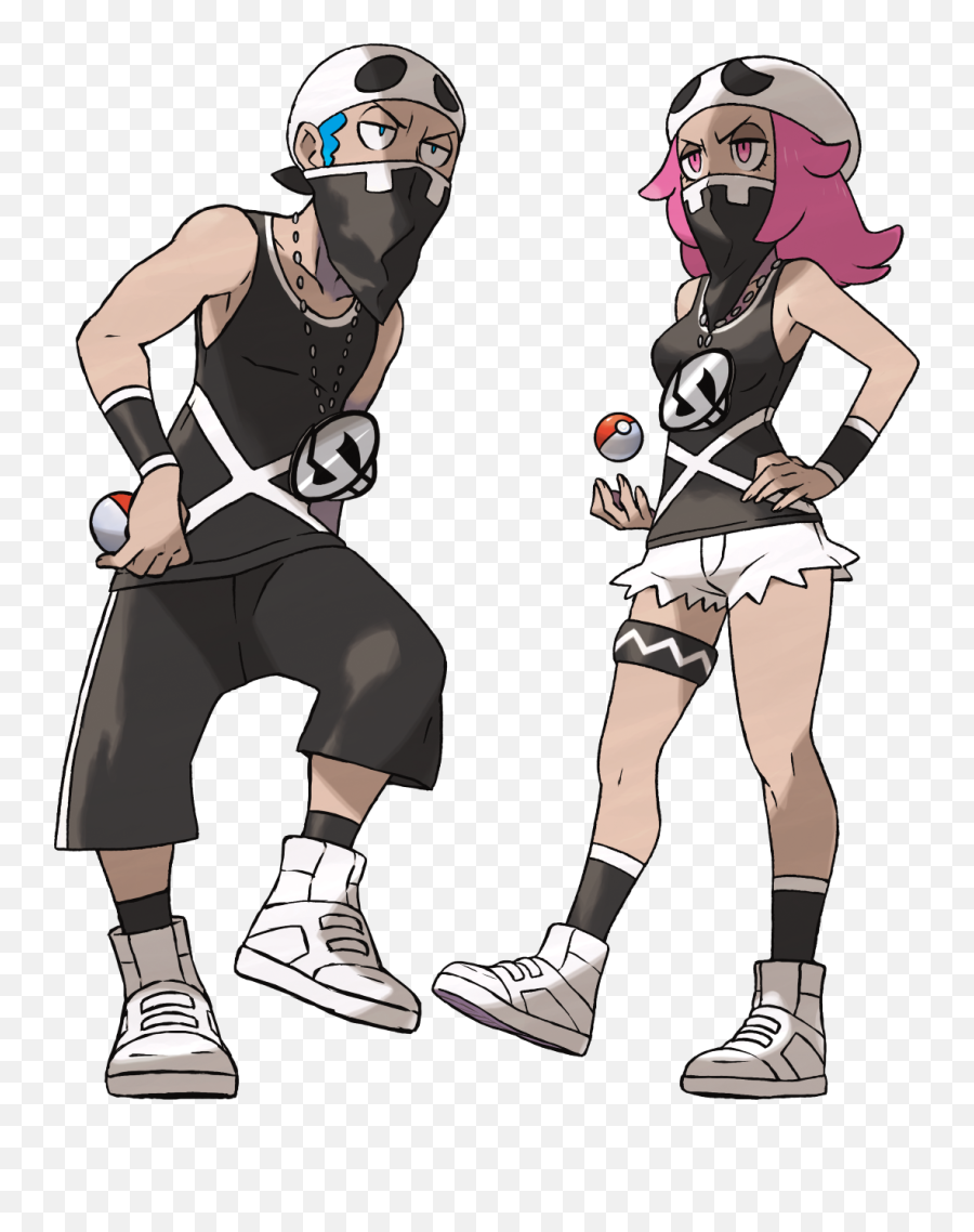 Team Skull - Team Skull Pokemon Emoji,Pokemon Sun Main Character No Emotion