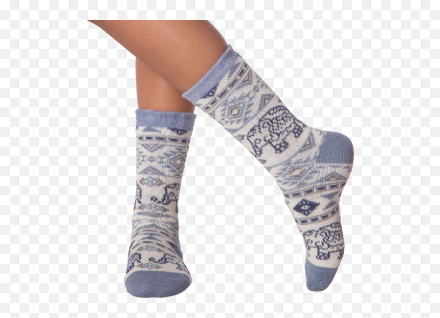 Womens Crew Socks - For Teen Emoji,A Snowflake And A Pair Of Feet Emojis