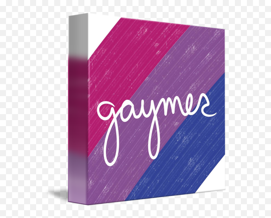 Bisexual Gaymer Pride - Girly Emoji,Emotion Art Abstract Pride