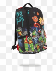 Sprayground - Hey Arnold Money Stacks Backpack Sprayground Emoji,Mcm Emojis