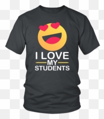 Teachers Emoji Hearts Love T - Nba Legend T Shirt,Emoji Tshirts
