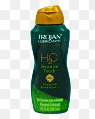 Trojan Hu2082o Sensitive Touch Lube With Aloe And Vitamin E Emoji,Sexting Emojis E