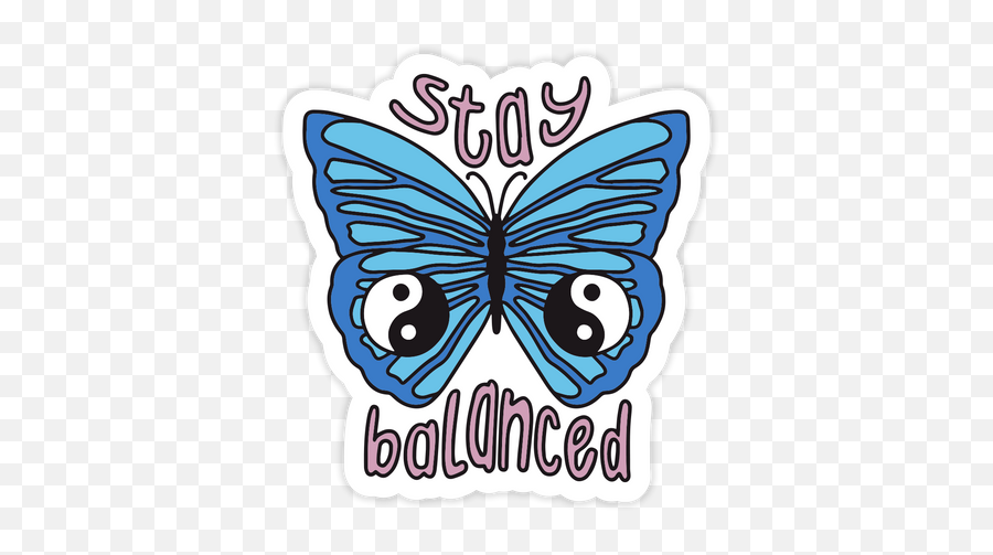 Stickers U2013 The Artist Collective Emoji,Blue Butterfly Emoji Mean