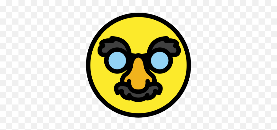 Disguised Face Emoji - Disguised Face Emoji,Long Face Emoji