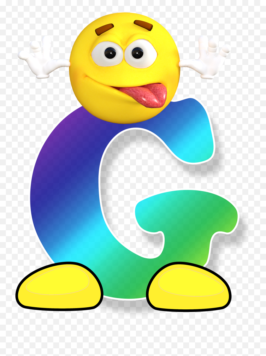 Abc Alphabet Smiley - Happy Emoji,Alphabet Emoticons