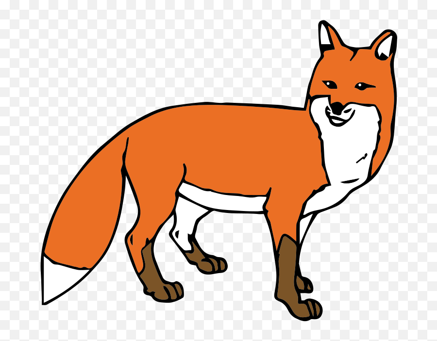 Fox Clipart Vector Fox Vector Transparent Free For Download - Fox Clipart Transparent Emoji,Silver Fox Emoji