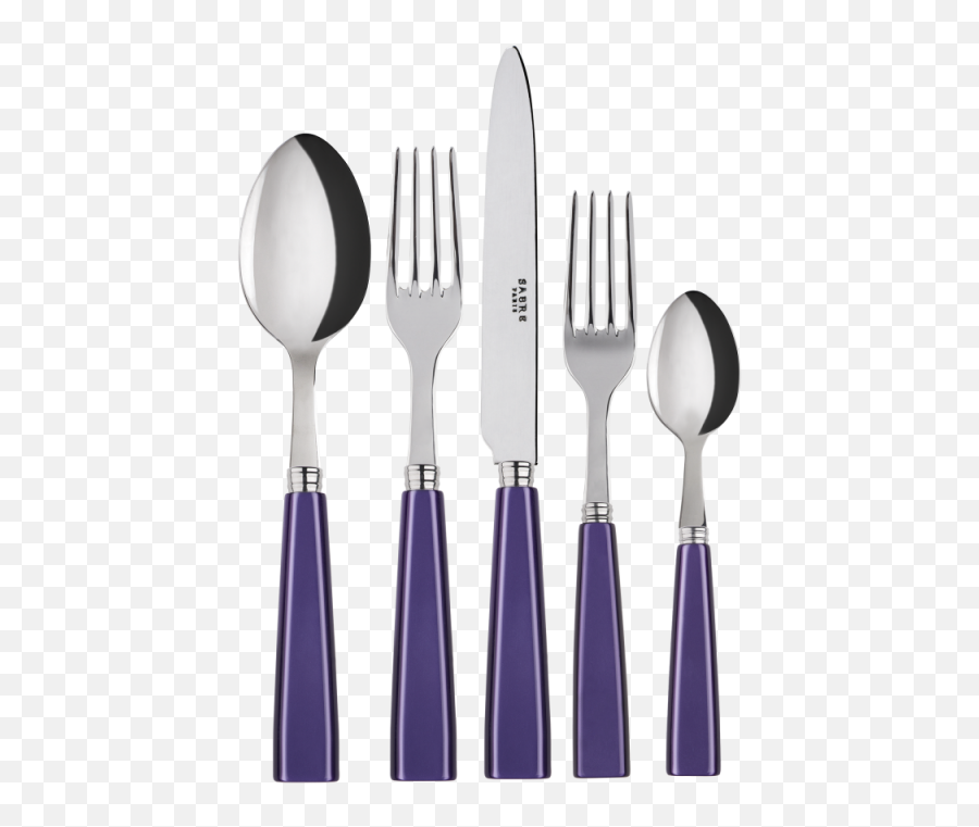 Purple 2pcs Sabre Old Fashion Salad Set - Cutlery Emoji,Emoji Two Piece Outfit