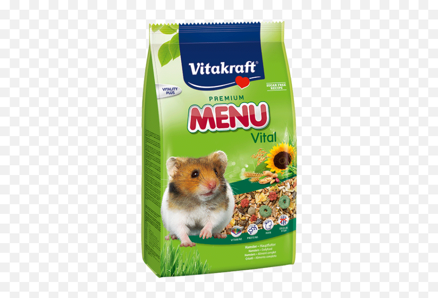 Vitakraft Menu Vital For Hamsters - Vitakraft Menu Vital Hamster Emoji,Vitacraft Emotion