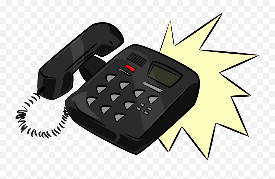 Phone Clipart Office Phone - Office Phone Clip Art Png Clip Art Office Phone Ringing Emoji,Phone Booth Emoji