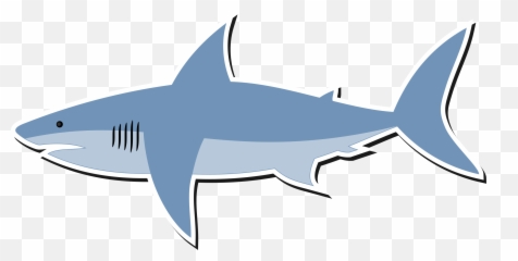 Best Great White Shark Clip Art Pictures Free Vector Art - Transparent Background Shark Clipart Emoji,Shark Emoji