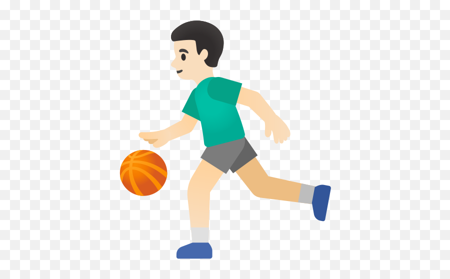 Light Skin Tone Emoji - Botar La Pelota,Android Basketball Emoji