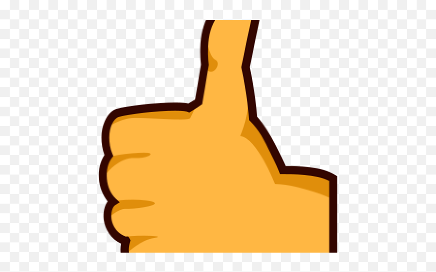 Download Hand Emoji Clipart Thumbs Up - Full Size Png Image Sign Language,Hand Emoji