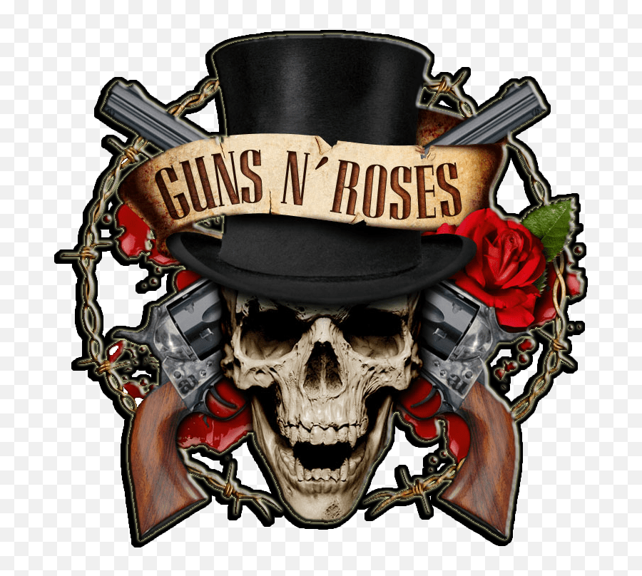 Guns Nu0027 Roses Logo Transparent Png - Stickpng Guns N Roses Logo Png Emoji,Gun Emojis