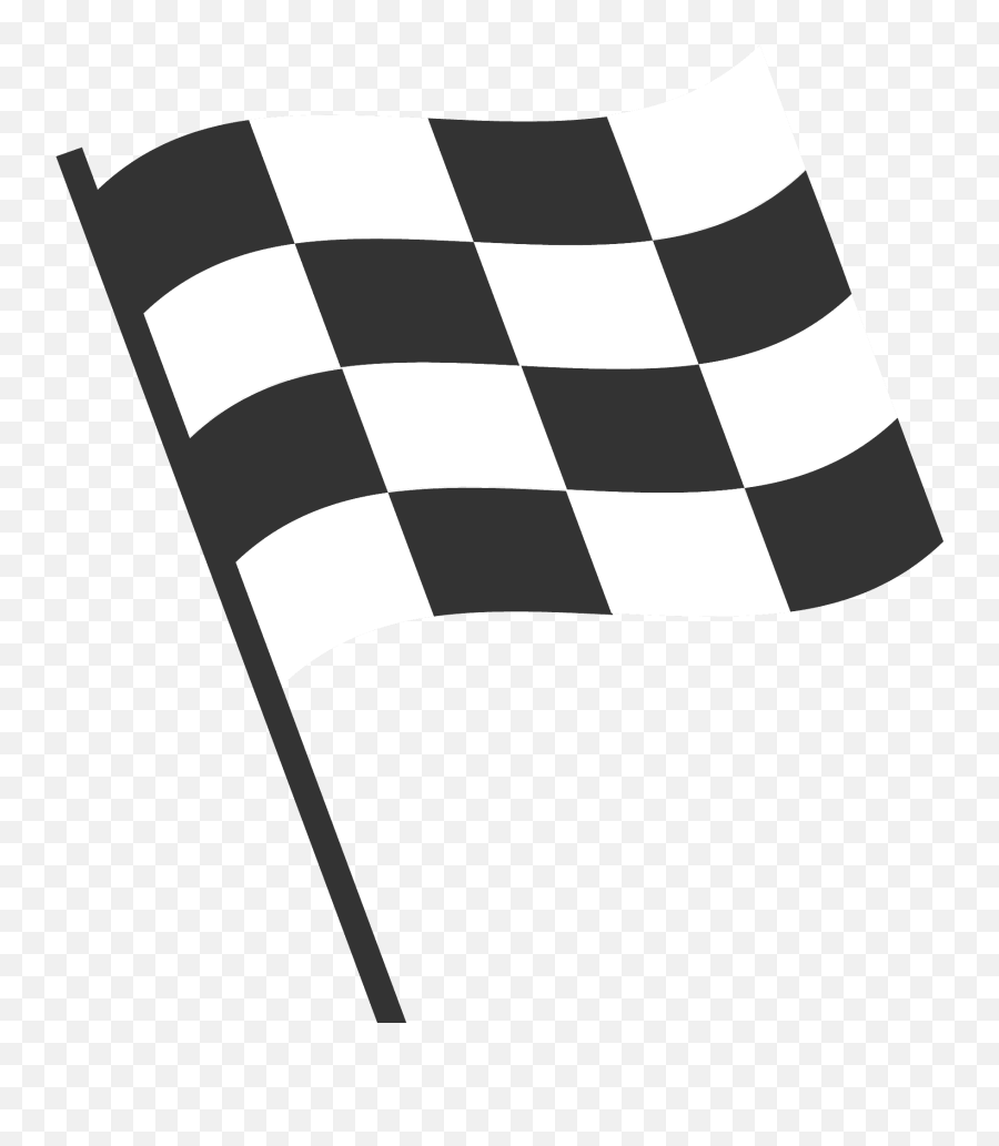 Chequered Flag Id 1777 Emojicouk - Black And White Race Flags,Racing Emojis